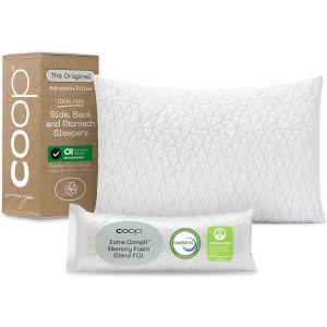 Coop Home Goods Original Loft Pillow for Back, Stomach and Side Sleeper